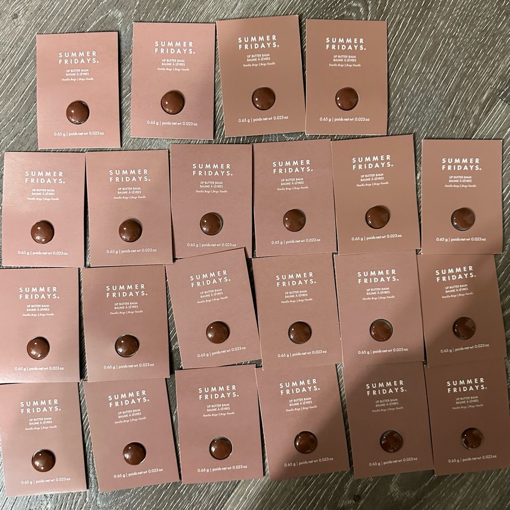 Summer Fridays Lip Butter Balm Sample Bundle (22 items)